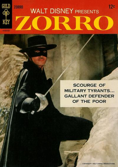 Cover for Walt Disney Presents Zorro (Western, 1966 series) #1
