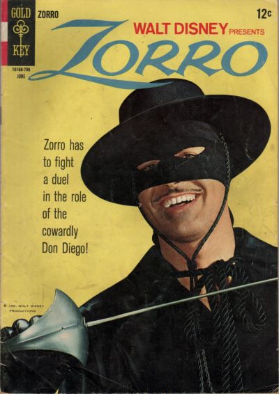 Cover for Walt Disney Presents Zorro (Western, 1966 series) #6
