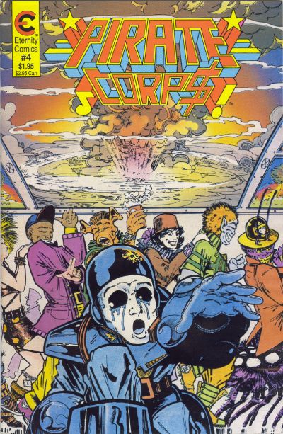 Cover for Pirate Corp$! (Malibu, 1987 series) #4