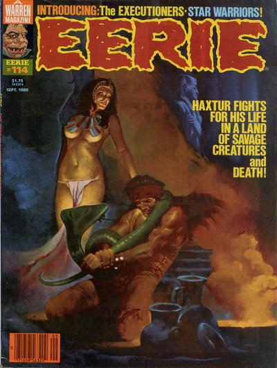 Cover for Eerie (Warren, 1966 series) #114