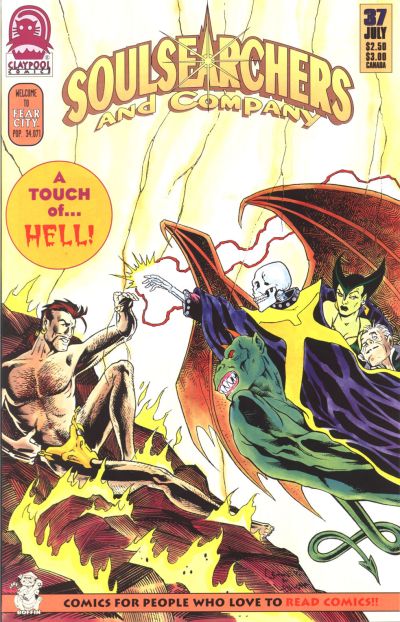 Cover for Soulsearchers and Company (Claypool Comics, 1993 series) #37
