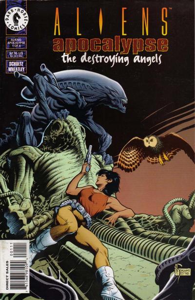 Cover for Aliens: Apocalypse- The Destroying Angels (Dark Horse, 1999 series) #1