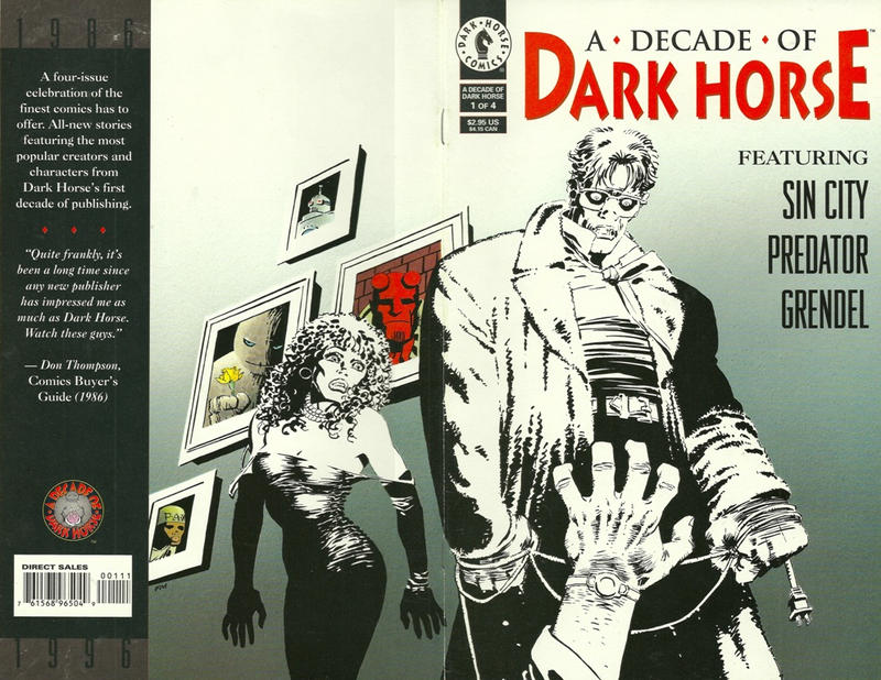 Cover for A Decade of Dark Horse (Dark Horse, 1996 series) #1