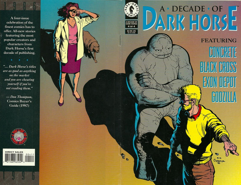 Cover for A Decade of Dark Horse (Dark Horse, 1996 series) #4