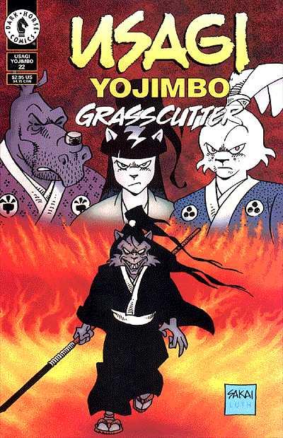 Cover for Usagi Yojimbo (Dark Horse, 1996 series) #22