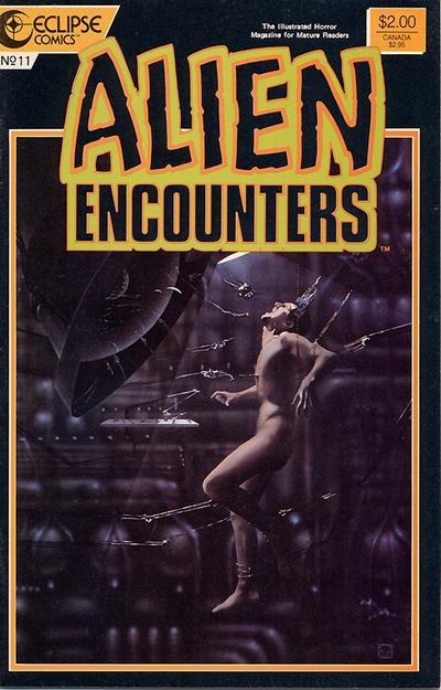 Cover for Alien Encounters (Eclipse, 1985 series) #11