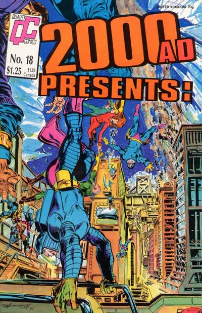 Cover for 2000 A. D. Presents (Fleetway/Quality, 1987 series) #18