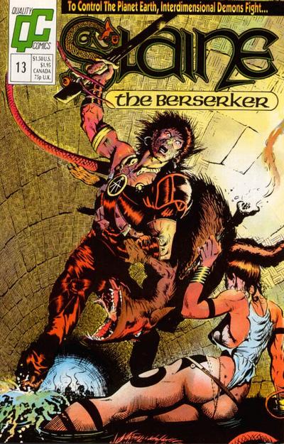 Cover for Sláine the Berserker (Fleetway/Quality, 1987 series) #13 [US]