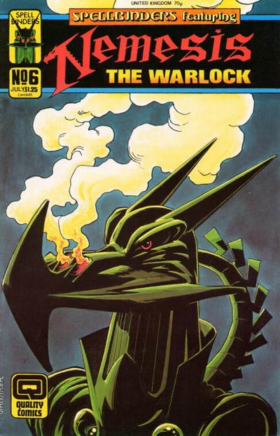 Cover for Spellbinders (Fleetway/Quality, 1987 series) #6 [May Cover Date]