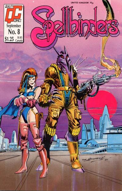 Cover for Spellbinders (Fleetway/Quality, 1987 series) #8 [July Cover Date]