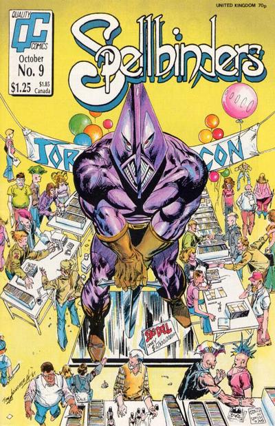 Cover for Spellbinders (Fleetway/Quality, 1987 series) #9
