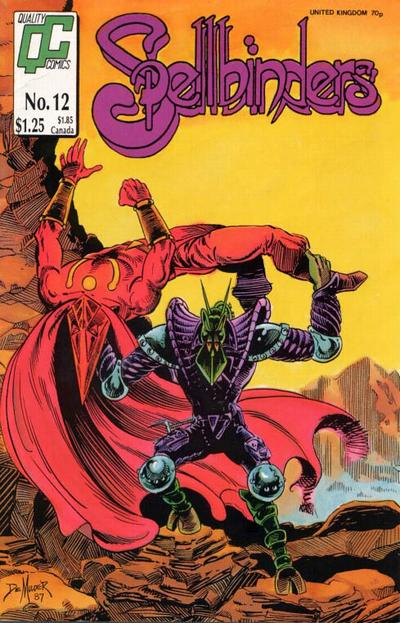 Cover for Spellbinders (Fleetway/Quality, 1987 series) #12