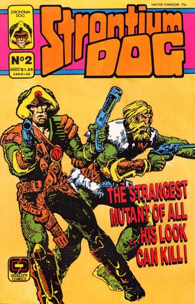 Cover for Strontium Dog (Fleetway/Quality, 1987 series) #2
