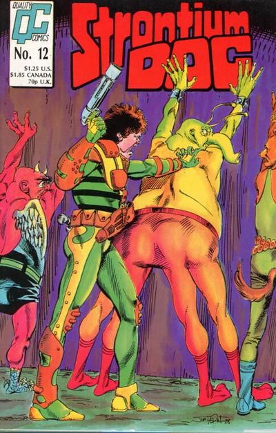 Cover for Strontium Dog (Fleetway/Quality, 1987 series) #12 [US]