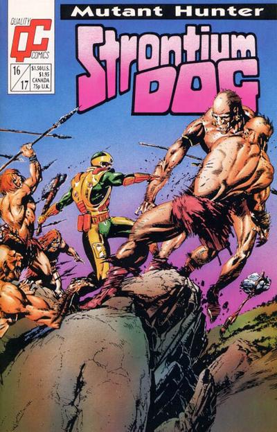 Cover for Strontium Dog (Fleetway/Quality, 1987 series) #16/17 [US]