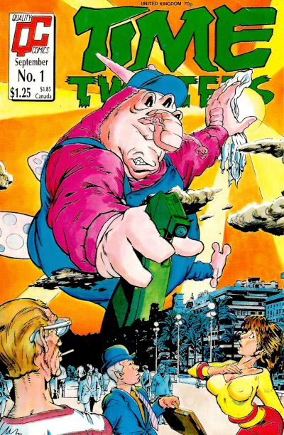 Cover for Time Twisters (Fleetway/Quality, 1987 series) #1