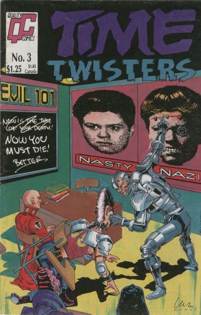 Cover for Time Twisters (Fleetway/Quality, 1987 series) #3