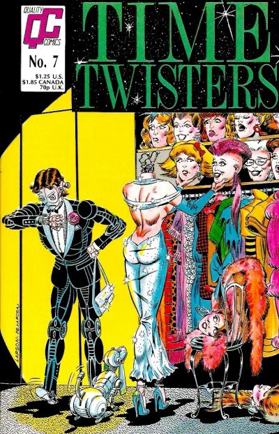 Cover for Time Twisters (Fleetway/Quality, 1987 series) #7