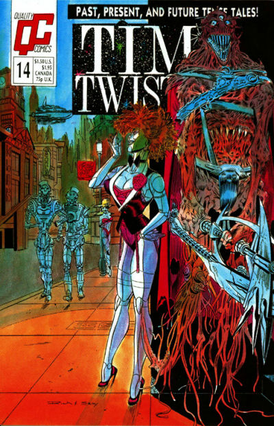 Cover for Time Twisters (Fleetway/Quality, 1987 series) #14