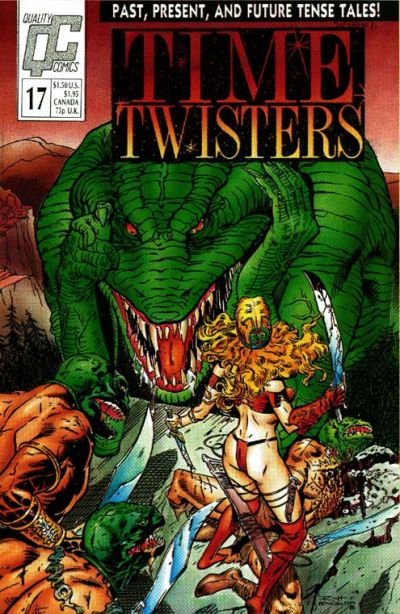 Cover for Time Twisters (Fleetway/Quality, 1987 series) #17