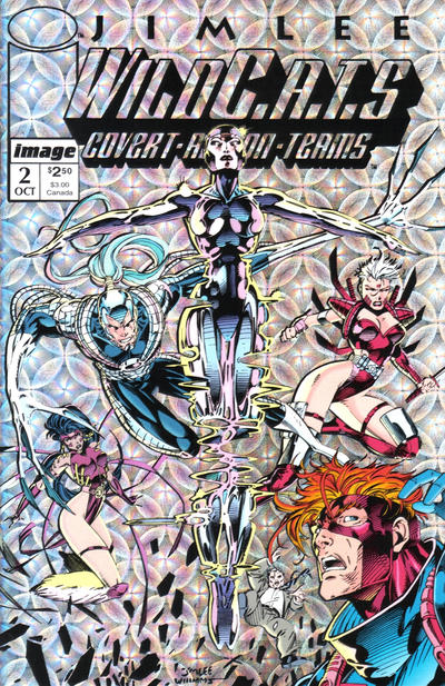 Cover for WildC.A.T.s: Covert Action Teams (Image, 1992 series) #2 [Direct]