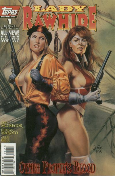 Cover for Lady Rawhide (Topps, 1996 series) #1