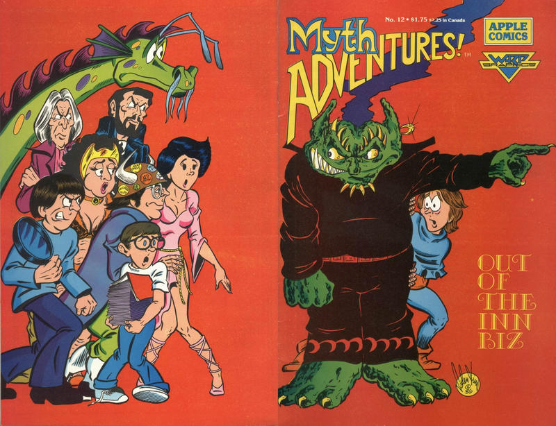 Cover for Myth Adventures (Apple Press, 1986 series) #12
