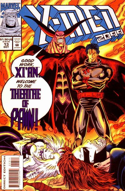 Cover for X-Men 2099 (Marvel, 1993 series) #13 [Direct Edition]