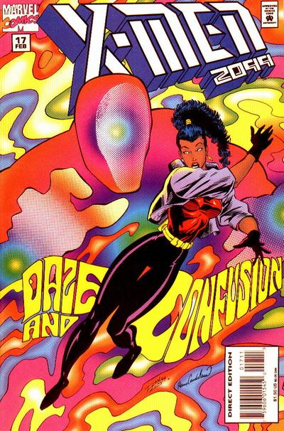 Cover for X-Men 2099 (Marvel, 1993 series) #17 [Direct Edition]