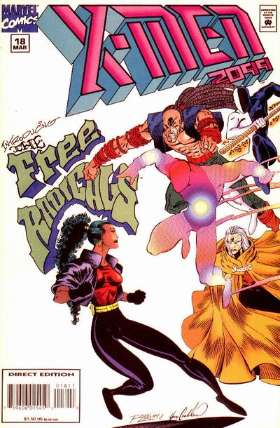 Cover for X-Men 2099 (Marvel, 1993 series) #18 [Direct Edition]
