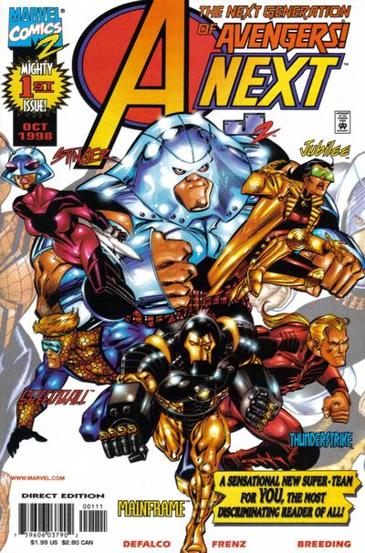 Cover for A-Next (Marvel, 1998 series) #1