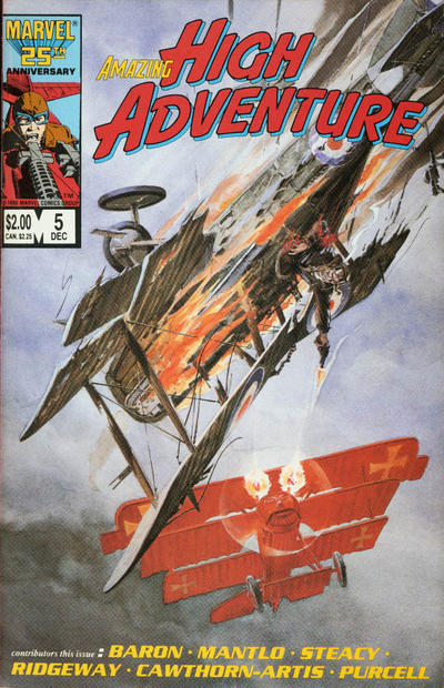 Cover for Amazing High Adventure (Marvel, 1984 series) #5