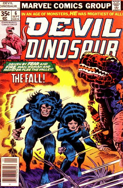 Cover for Devil Dinosaur (Marvel, 1978 series) #6