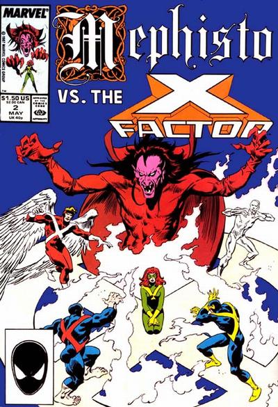 Cover for Mephisto vs. ... (Marvel, 1987 series) #2 [Direct]