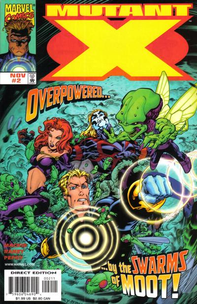 Cover for Mutant X (Marvel, 1998 series) #2