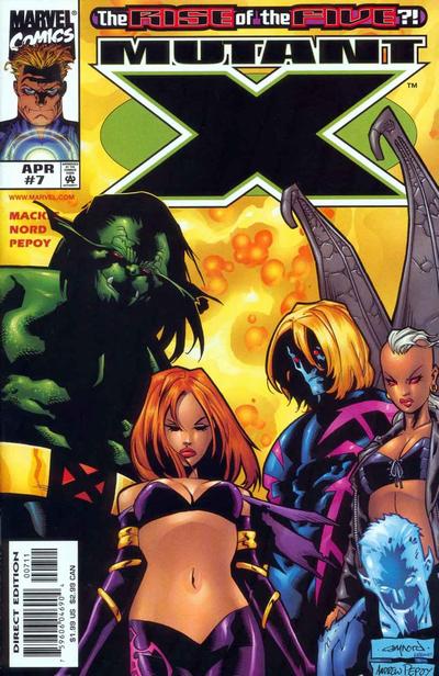 Cover for Mutant X (Marvel, 1998 series) #7