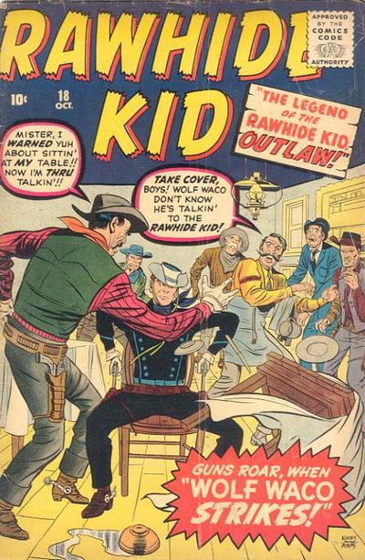 Cover for The Rawhide Kid (Marvel, 1960 series) #18