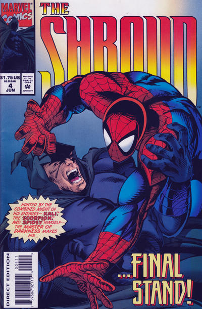 Cover for The Shroud (Marvel, 1994 series) #4 [Direct Edition]