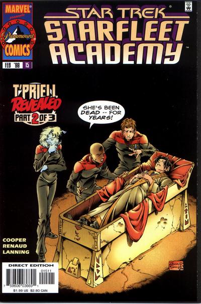 Cover for Star Trek: Starfleet Academy (Marvel, 1996 series) #15