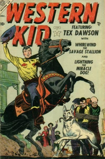 Cover for Western Kid (Marvel, 1954 series) #1