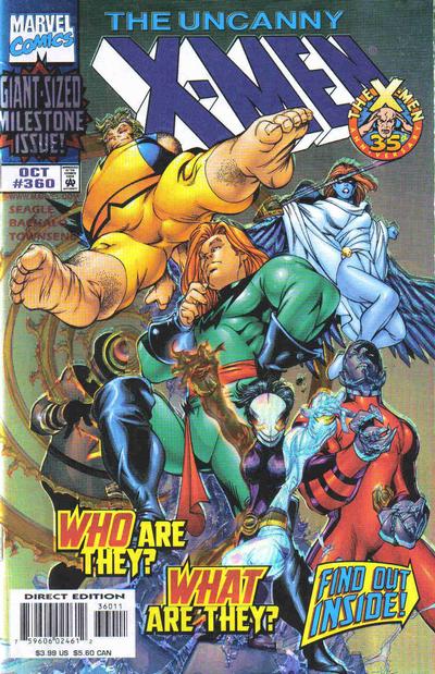 Cover for The Uncanny X-Men (Marvel, 1981 series) #360 [Direct Enhanced Edition]