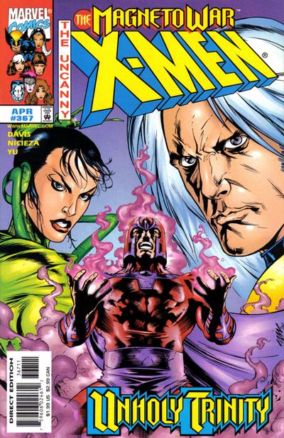 Cover for The Uncanny X-Men (Marvel, 1981 series) #367 [Direct Edition]