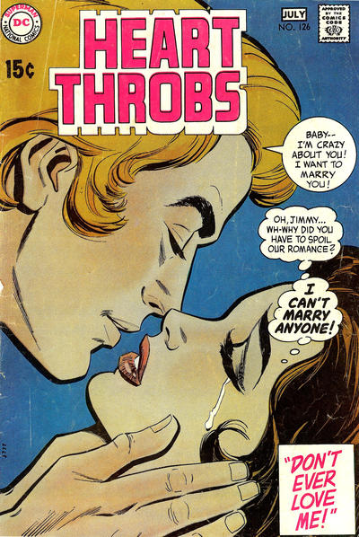 Cover for Heart Throbs (DC, 1957 series) #126