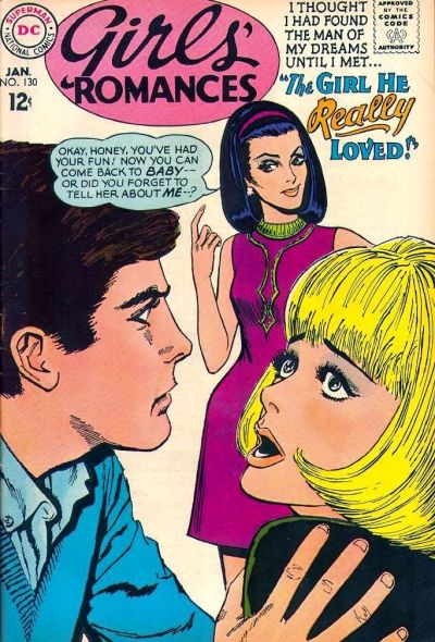 Cover for Girls' Romances (DC, 1950 series) #130