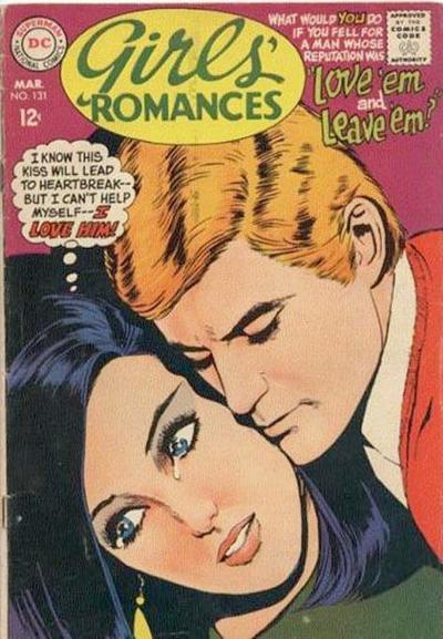 Cover for Girls' Romances (DC, 1950 series) #131