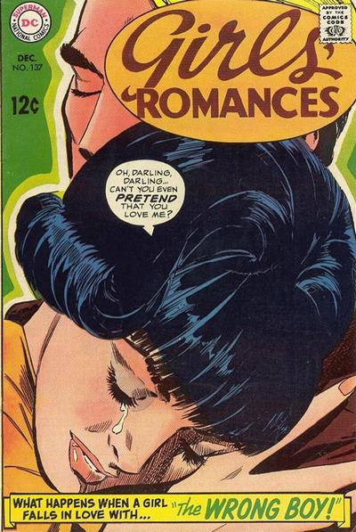 Cover for Girls' Romances (DC, 1950 series) #137