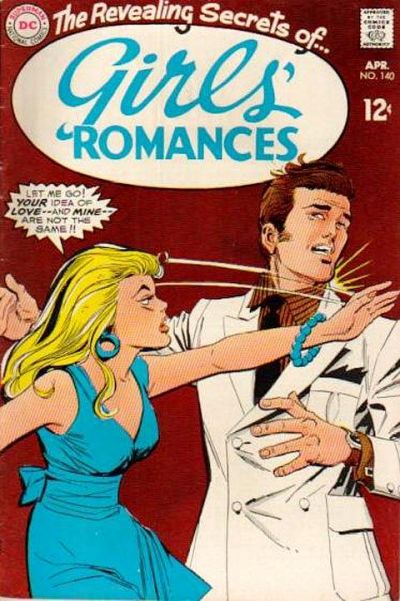 Cover for Girls' Romances (DC, 1950 series) #140