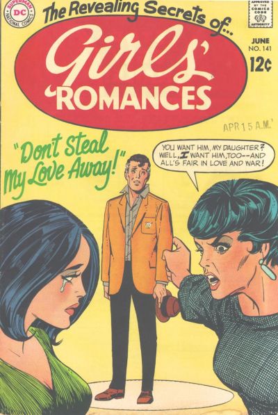 Cover for Girls' Romances (DC, 1950 series) #141