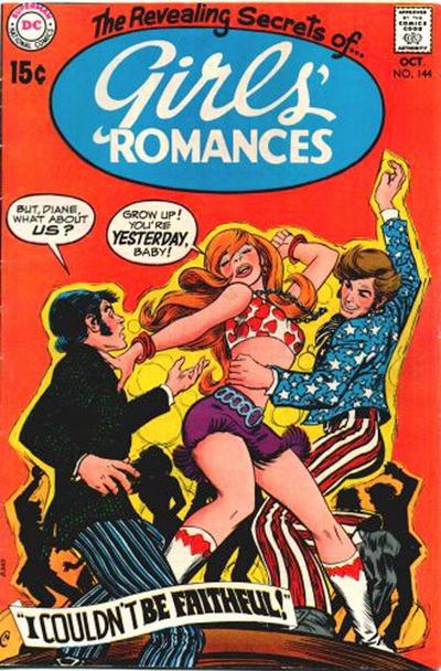 Cover for Girls' Romances (DC, 1950 series) #144