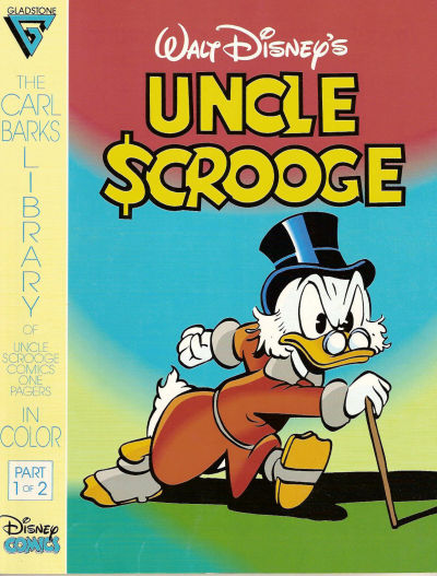 Cover for The Carl Barks Library of Uncle Scrooge One Pagers in Color (Gladstone, 1992 series) #1